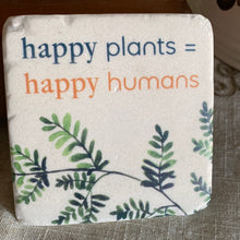 Load image into Gallery viewer, 4pc Resin Plant Lovers Coasters