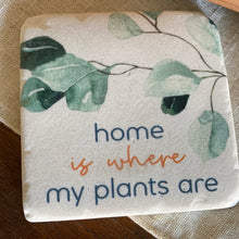 Load image into Gallery viewer, 4pc Resin Plant Lovers Coasters