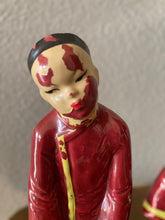 Load image into Gallery viewer, Vintage Oriental Kissing Couple-Red