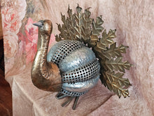 Load image into Gallery viewer, Festive Mixed Metal Welded Turkey
