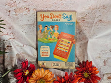 Load image into Gallery viewer, Milton Bradley&#39;s You Don&#39;t Say!  Board Game
