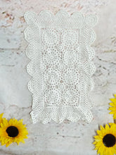 Load image into Gallery viewer, Matching Crochet Table Runners, Large and Small
