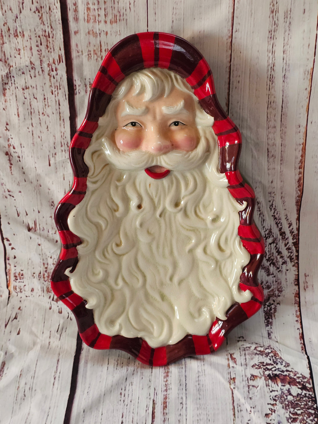 Father Christmas Santa Serving Dish