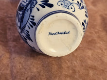 Load image into Gallery viewer, Dutch Holland Blue and White Vase
