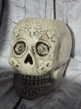 Load image into Gallery viewer, Sugar skull planter

