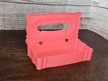 Load image into Gallery viewer, Pink and Yellow Vintage Tissue Box
