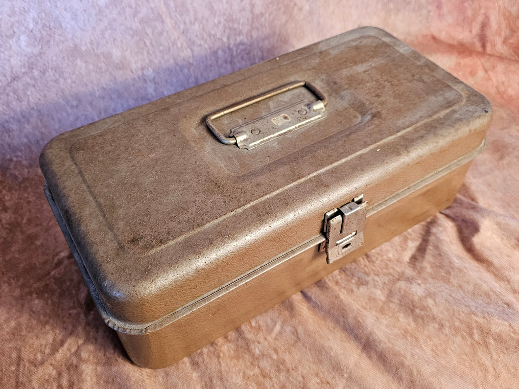 Vintage Metal Tackle Box