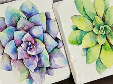 Load image into Gallery viewer, Succulent Soapstone Coasters
