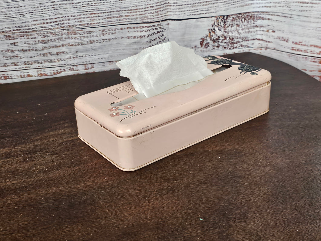 Vintage Metal Tissue Box