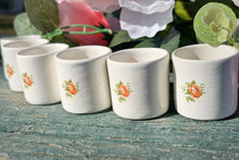 Load image into Gallery viewer, Vintage Ceramic Napkin Holders, Rose Embossed
