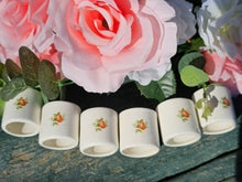 Load image into Gallery viewer, Vintage Ceramic Napkin Holders, Rose Embossed
