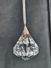 Load image into Gallery viewer, Crystal Clear Acrylic Diamond Shaped Christmas Ornament
