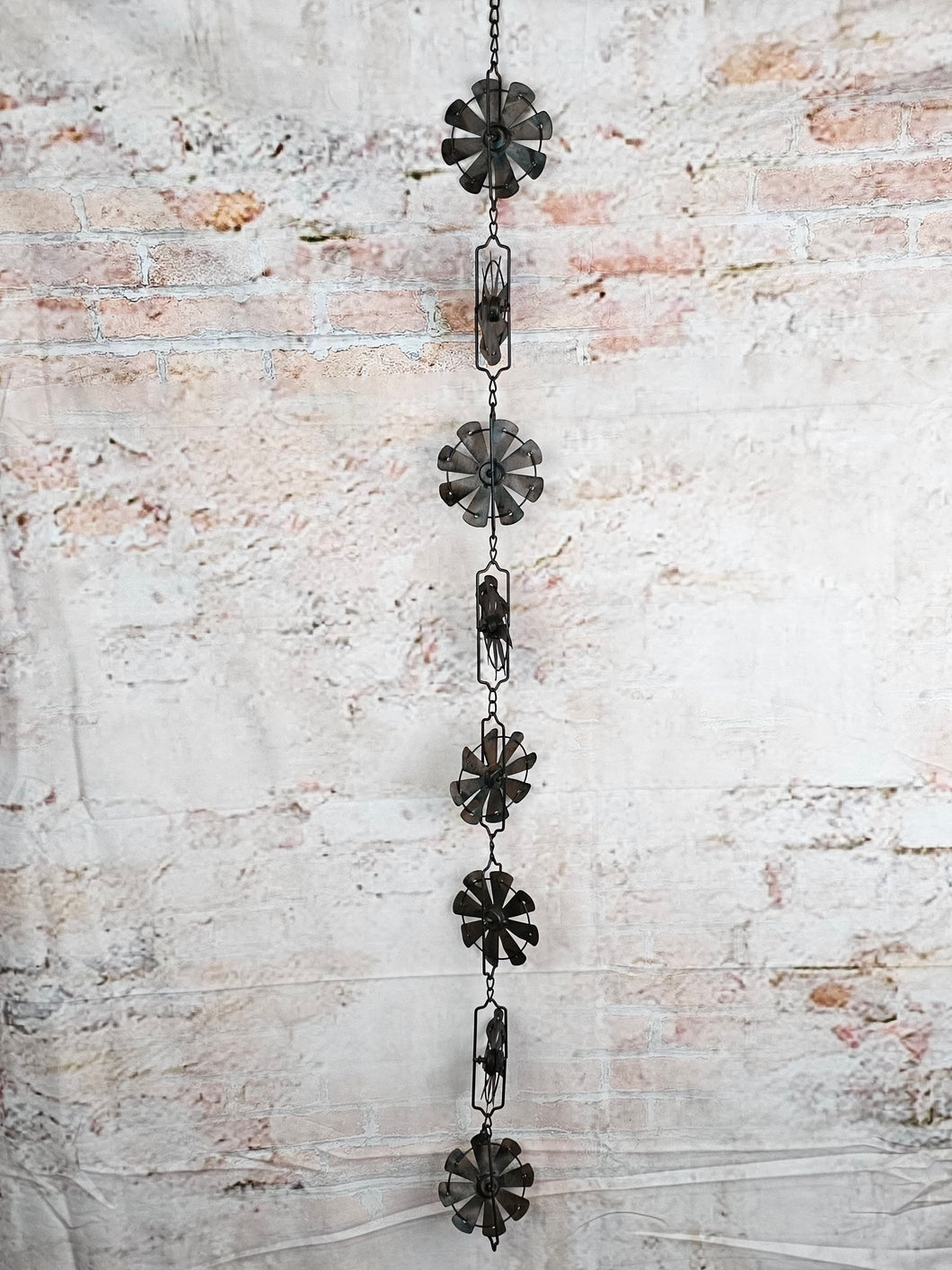 Metal Windmill Wind Chime