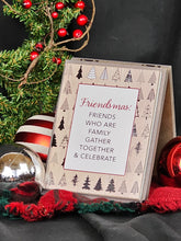 Load image into Gallery viewer, Dual sided Christmas Plaque
