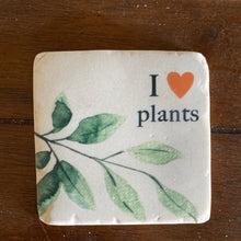 Load image into Gallery viewer, 4pc Resin Plant Lovers Coasters
