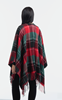 Load image into Gallery viewer, Holiday plaid wrap
