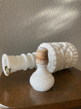 Load image into Gallery viewer, Vintage 1969 Jim Beam  Milk Glass Bottle with stopper
