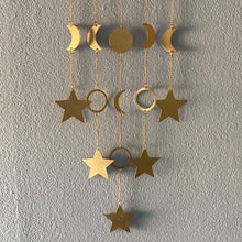 Load image into Gallery viewer, Gold Celestial Wind Chime
