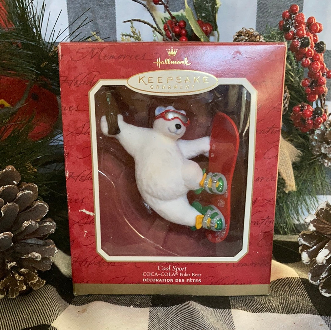 Coca cola polar bear christmas decorations online