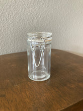 Load image into Gallery viewer, Small glass apothecary jar
