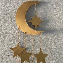 Load image into Gallery viewer, Gold Celestial Wind Chime
