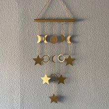 Load image into Gallery viewer, Gold Celestial Wind Chime
