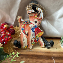 Load image into Gallery viewer, Retro Reindeer Ornament
