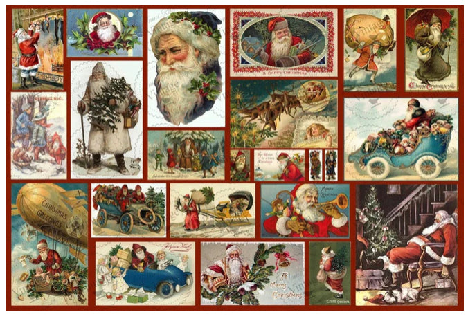 Christmas postcards