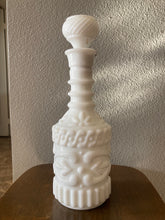 Load image into Gallery viewer, Vintage 1969 Jim Beam  Milk Glass Bottle with stopper
