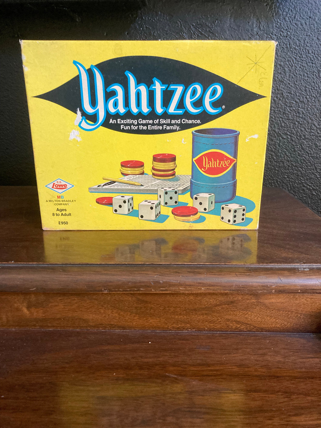 Vintage Yahtzee- 4 dice