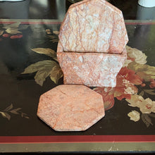 Load image into Gallery viewer, Pink stone coasters
