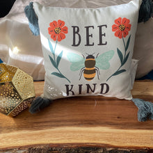 Load image into Gallery viewer, Bee Kind Decorative Pillow Small
