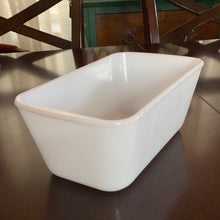 Load image into Gallery viewer, Milk Glass Baking Dish
