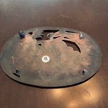 Load image into Gallery viewer, Metal Trivet with fruit detail
