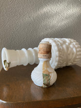 Load image into Gallery viewer, Vintage 1969 Jim Beam  Milk Glass Bottle with stopper
