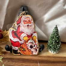 Load image into Gallery viewer, Retro Santa Ornaments
