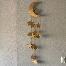 Load image into Gallery viewer, Gold Celestial Wind Chime
